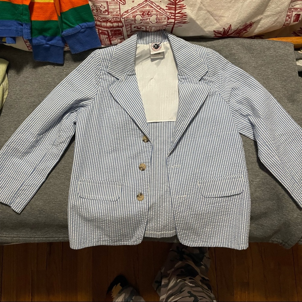 Striped blazer